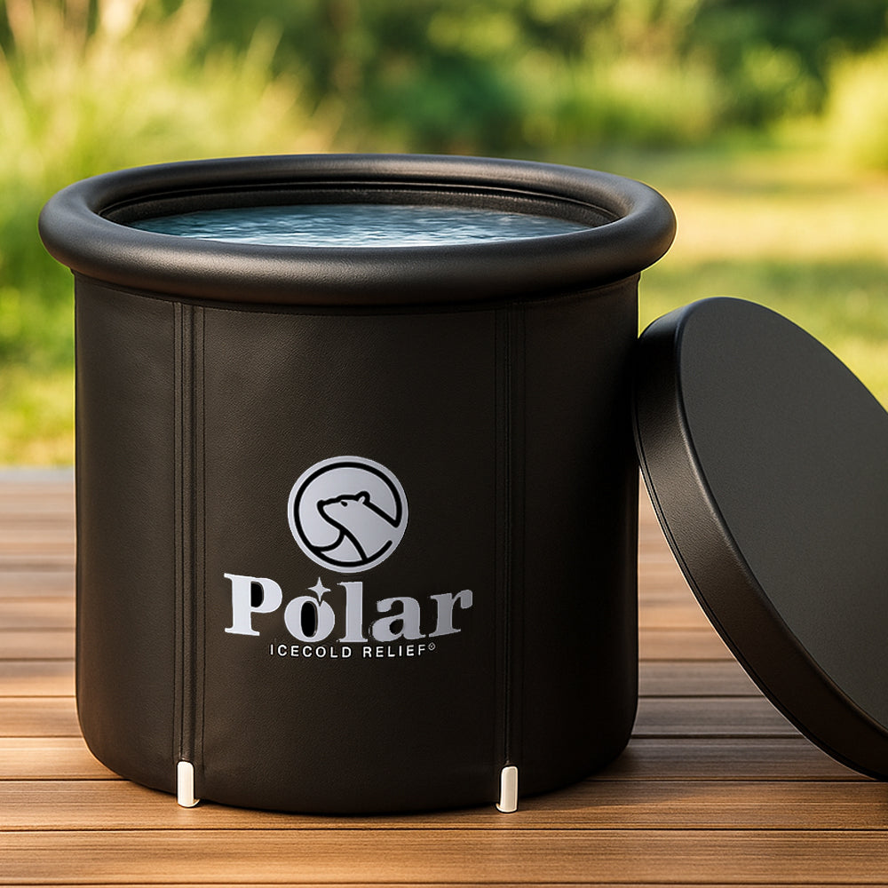 Isbad - Polar Recovery Deluxe Ø 80 cm  med termolokk