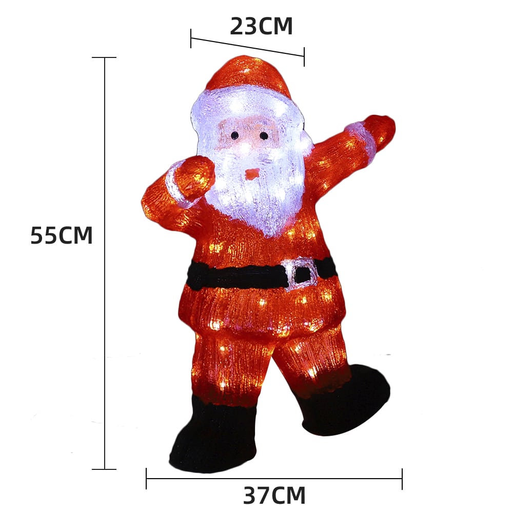 Nisse Høyde 55 cm med LED-lys