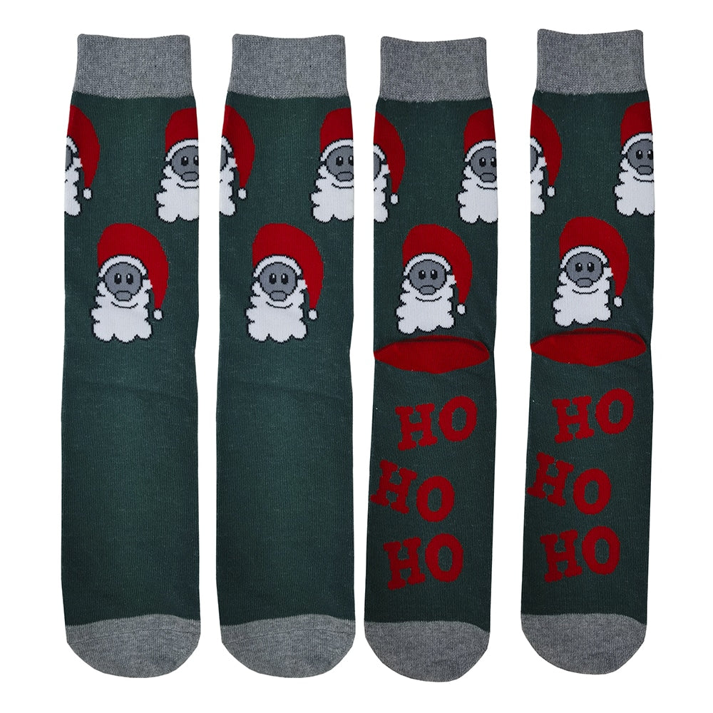Julestrømper 5 par i ulike motiver og farger