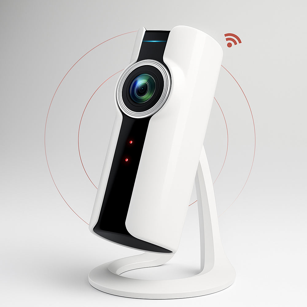 WiFi IP overvåkingskamera med 360° visning og toveis lyd
