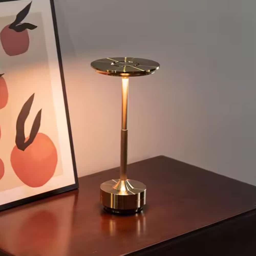 Bordlampe LED m/touch & oppladbar funksjon