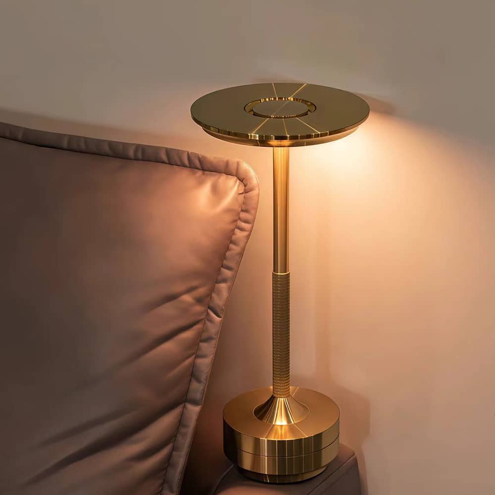 Bordlampe LED m/touch & oppladbar funksjon