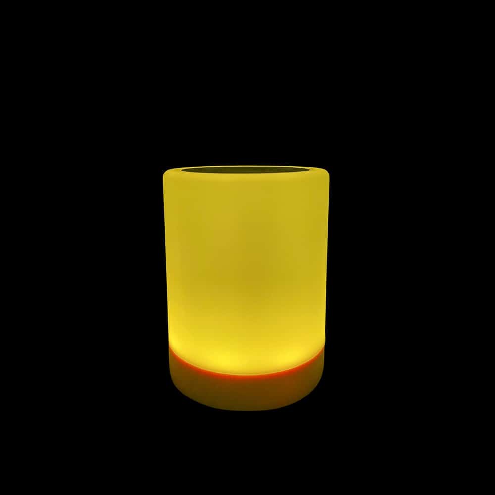 Dimbar LED-Bordlampe m/touch & RGB fargeskift