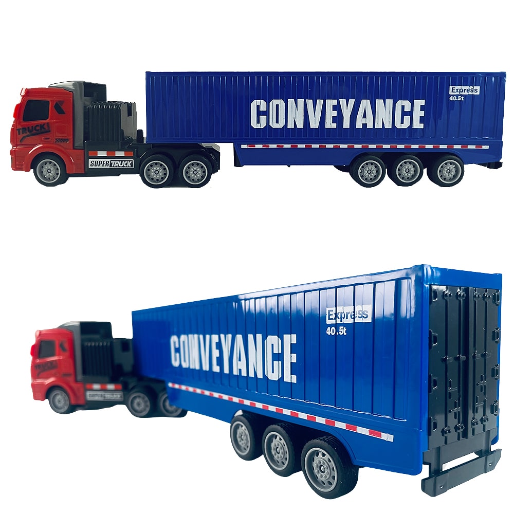 Fjernstyrt lastebil med tilhenger 1:48 - modell "Fuel-Tank" eller "Conveyance" -