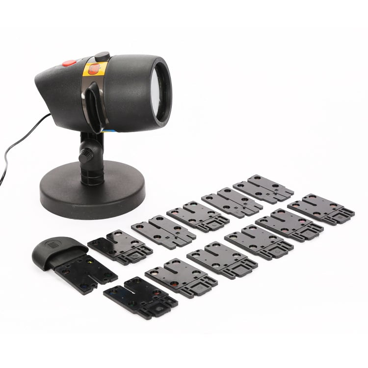 Magic Light-projektor m/12 utskiftbare motiver