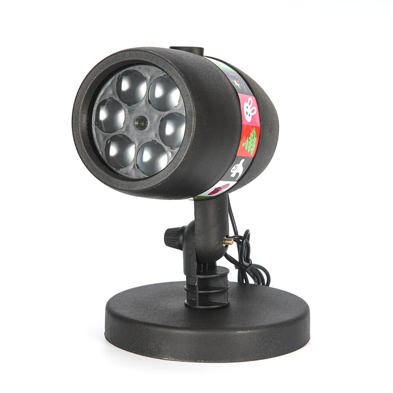 Magic Light-projektor m/12 utskiftbare motiver