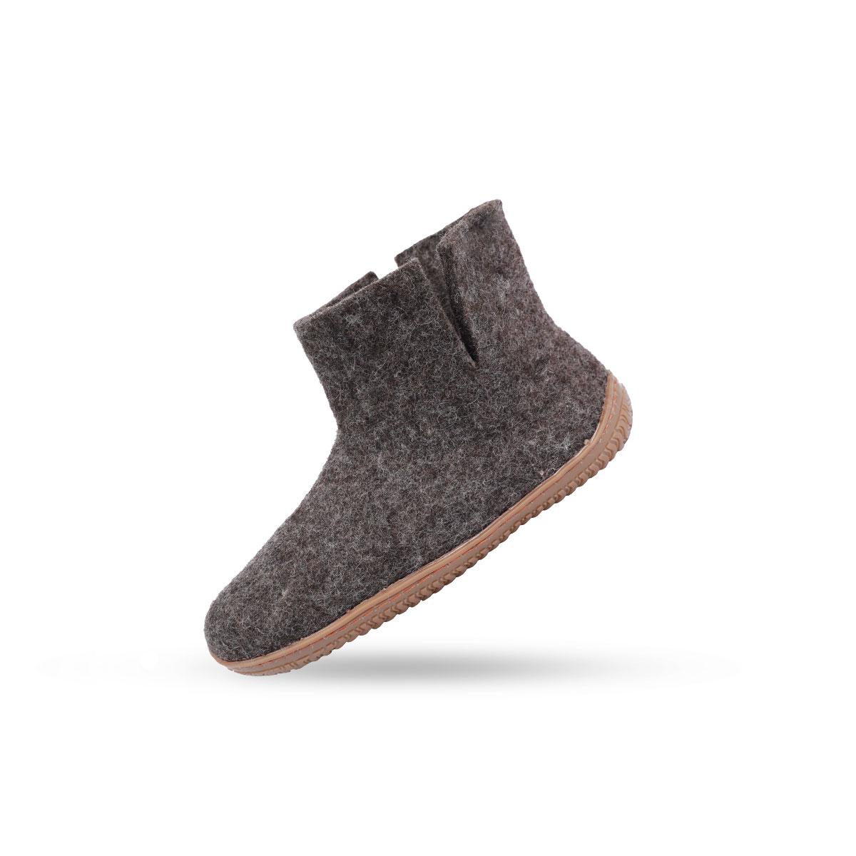 Uldstøvle (100% ren uld) m/Gummisål - Dansk Design fra SHUS