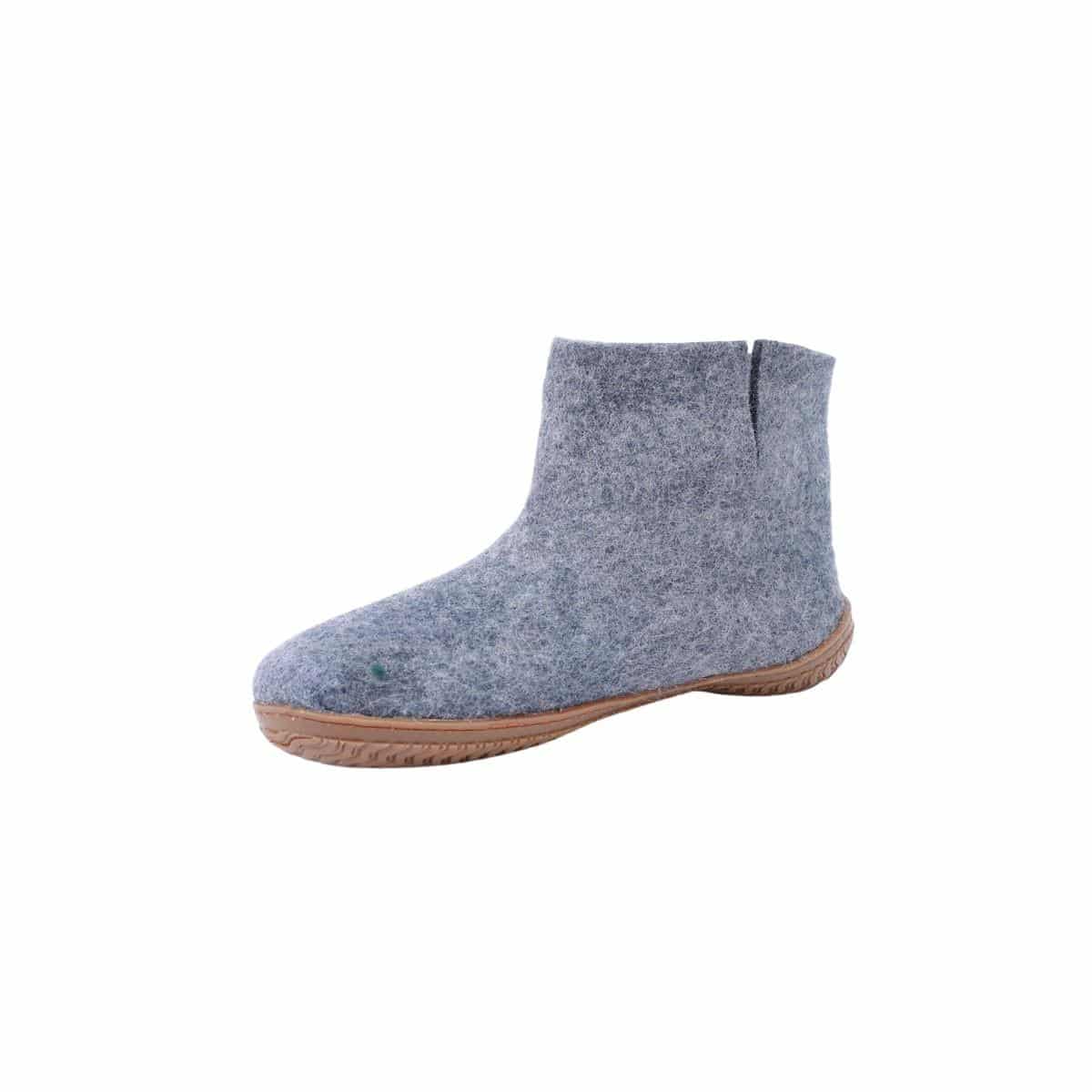Uldstøvle (100% ren uld) m/Gummisål - Dansk Design fra SHUS