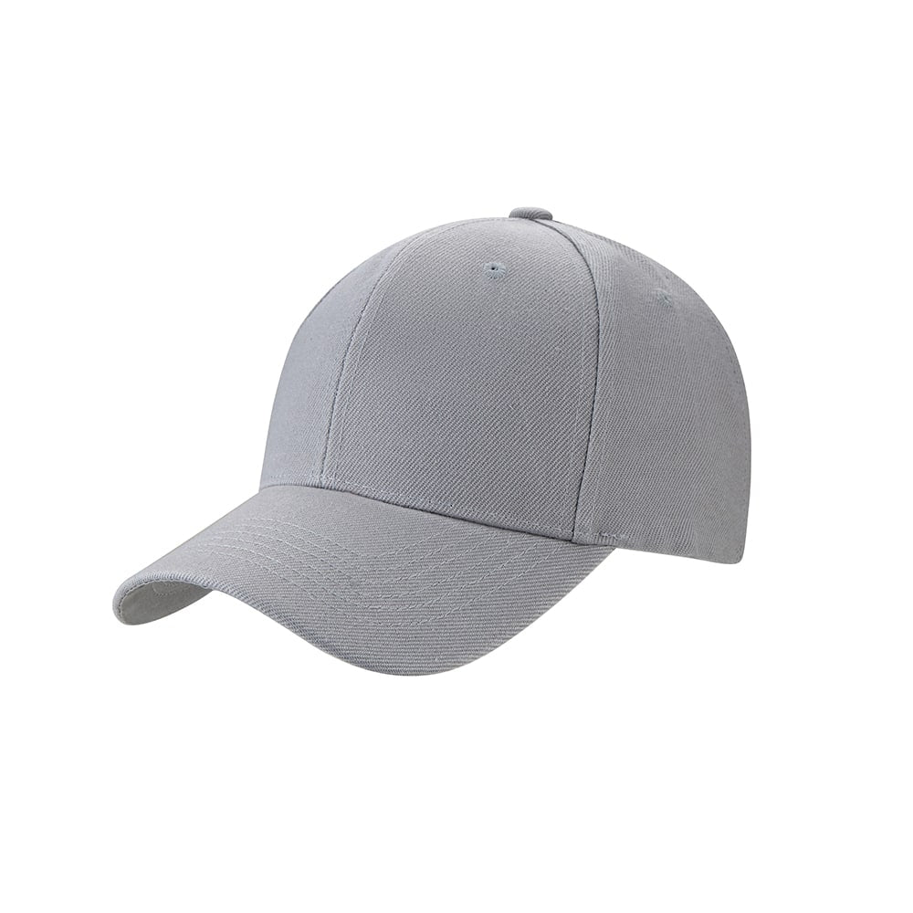 Baseballcap ensfarget - i mange farger!