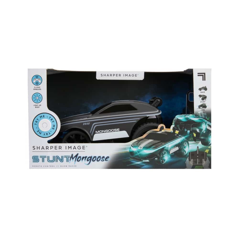 Stuntbil med 16 LED-lys fra Sharper Image