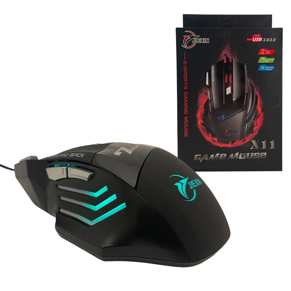 Gamer-mus 7D – 4 DPI-hastigheter
