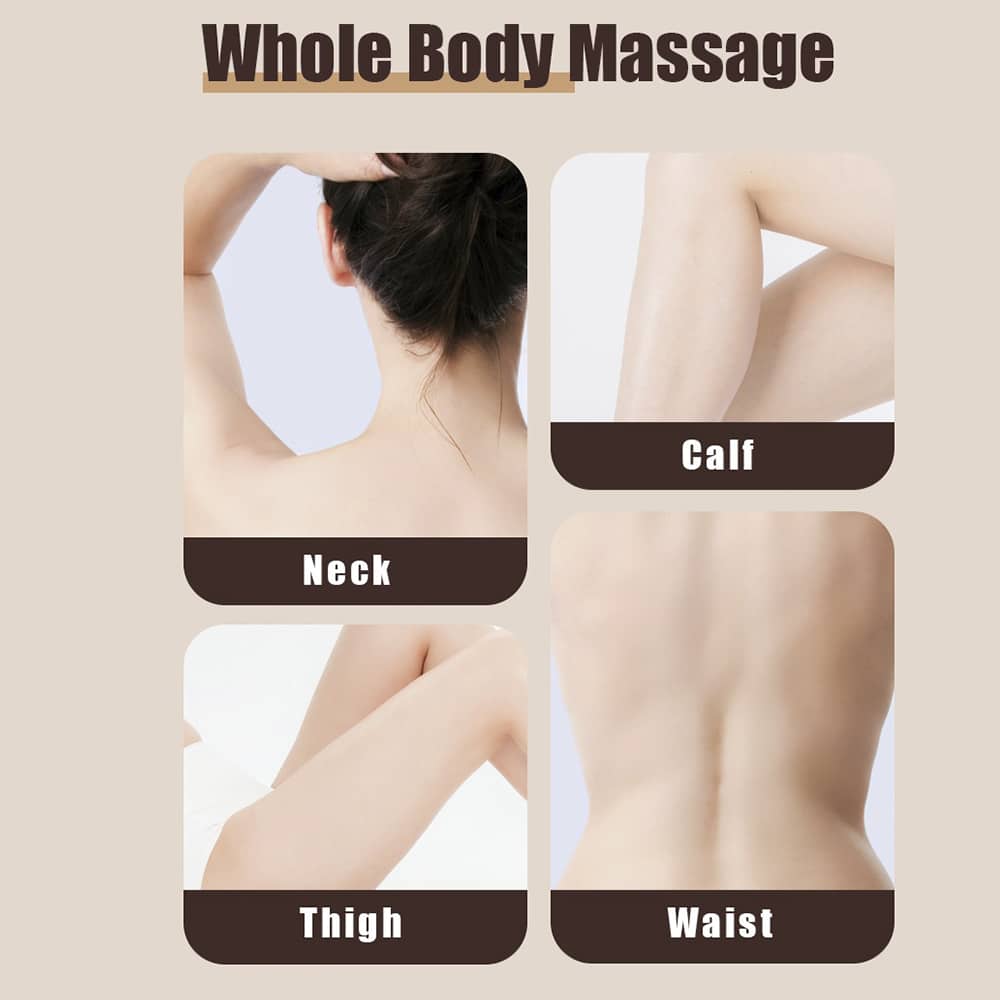 Nakke massasje med shiatsu-massasje og varme