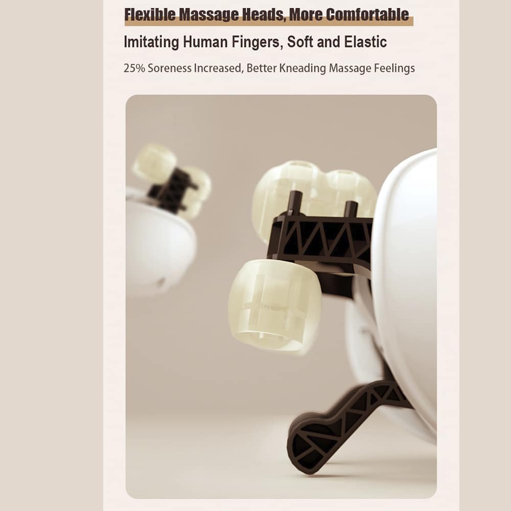 Nakke massasje med shiatsu-massasje og varme