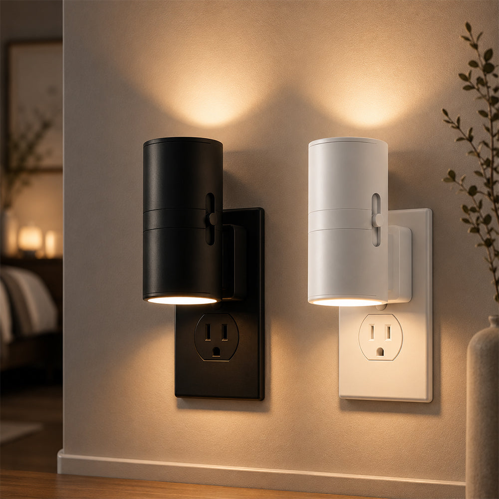 LED-nattlampe med sensor og justerbar lysstyrke