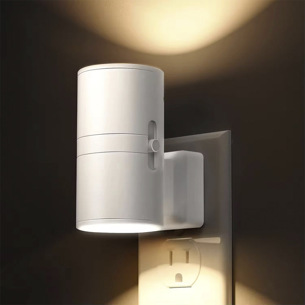 LED-nattlampe med sensor og justerbar lysstyrke