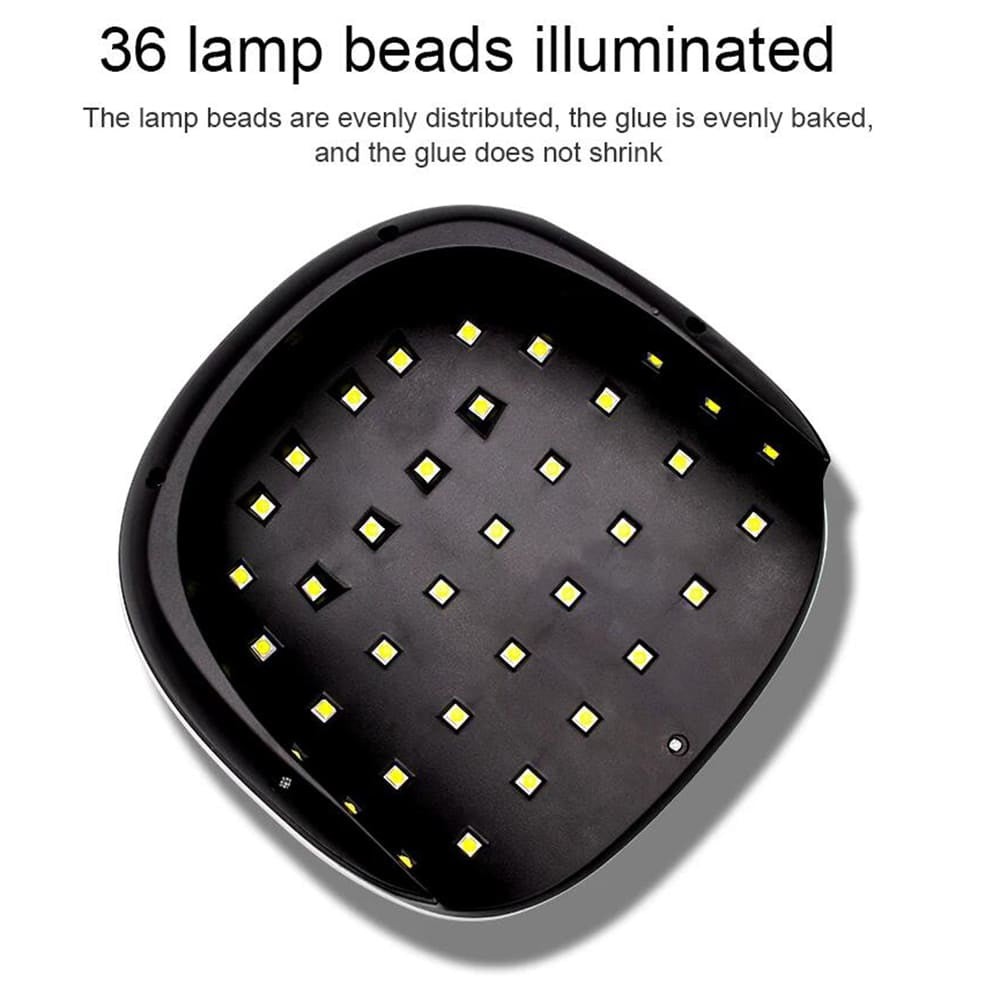 Negle UV-Lampe for 2 hender med 36 kraftige LED-lys