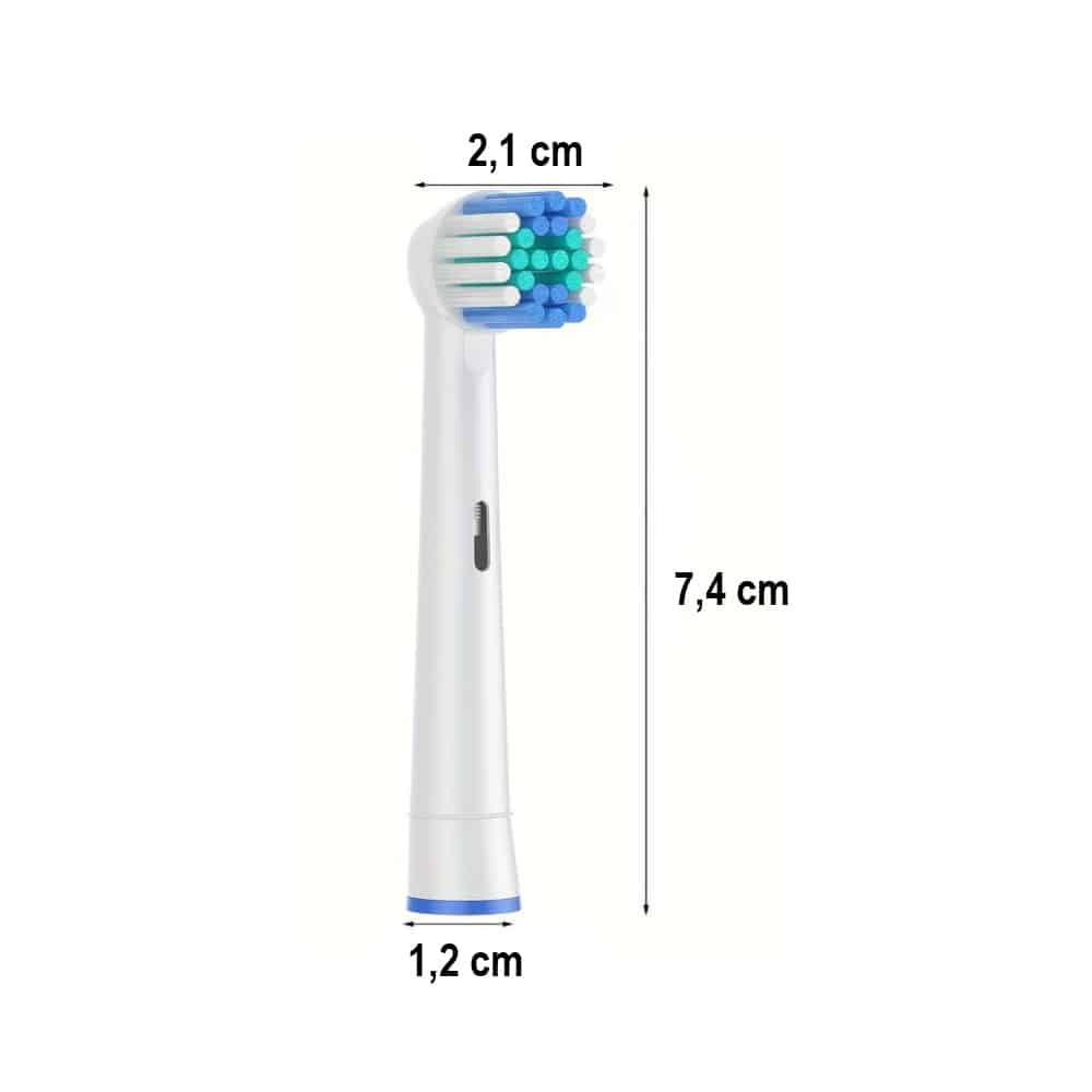 4 stk. tannbørstehoder til Oral-B