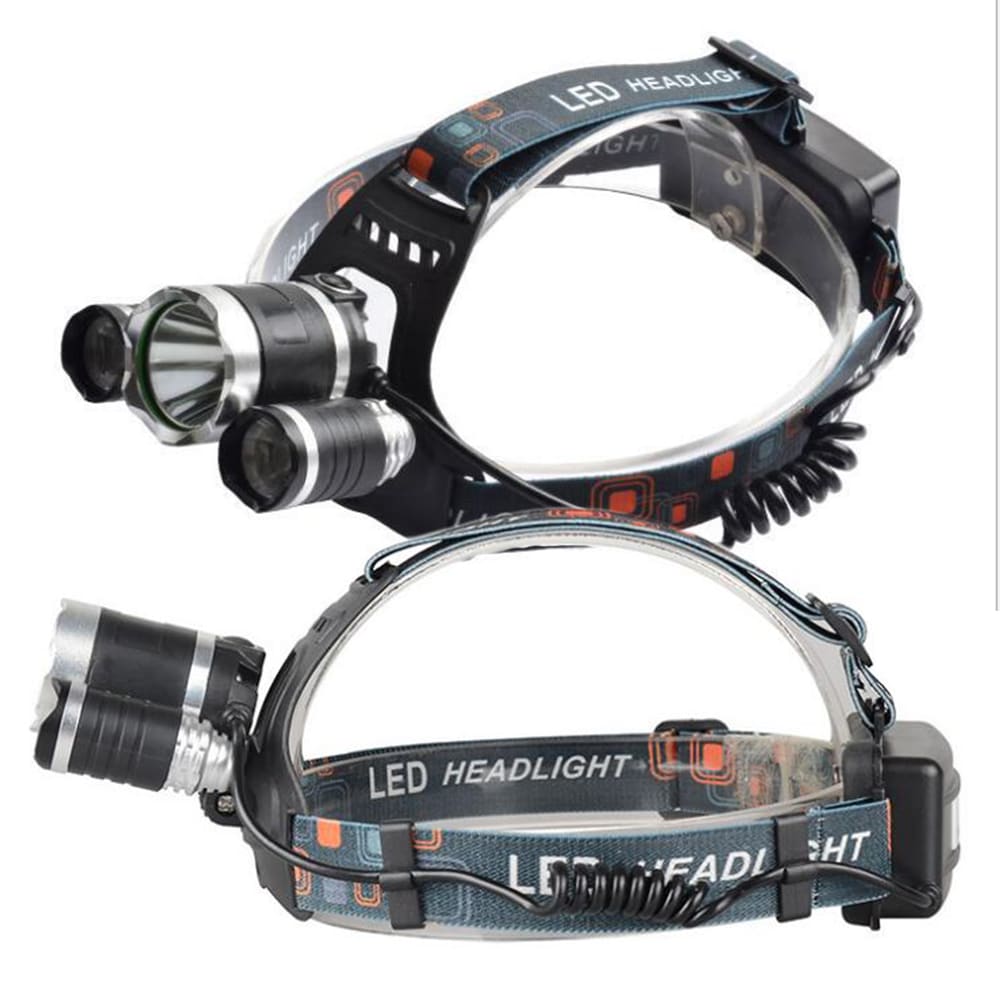 Profesjonell LED Hodelykt (5000 Lumen) - Multifunksjonell og Oppladbar