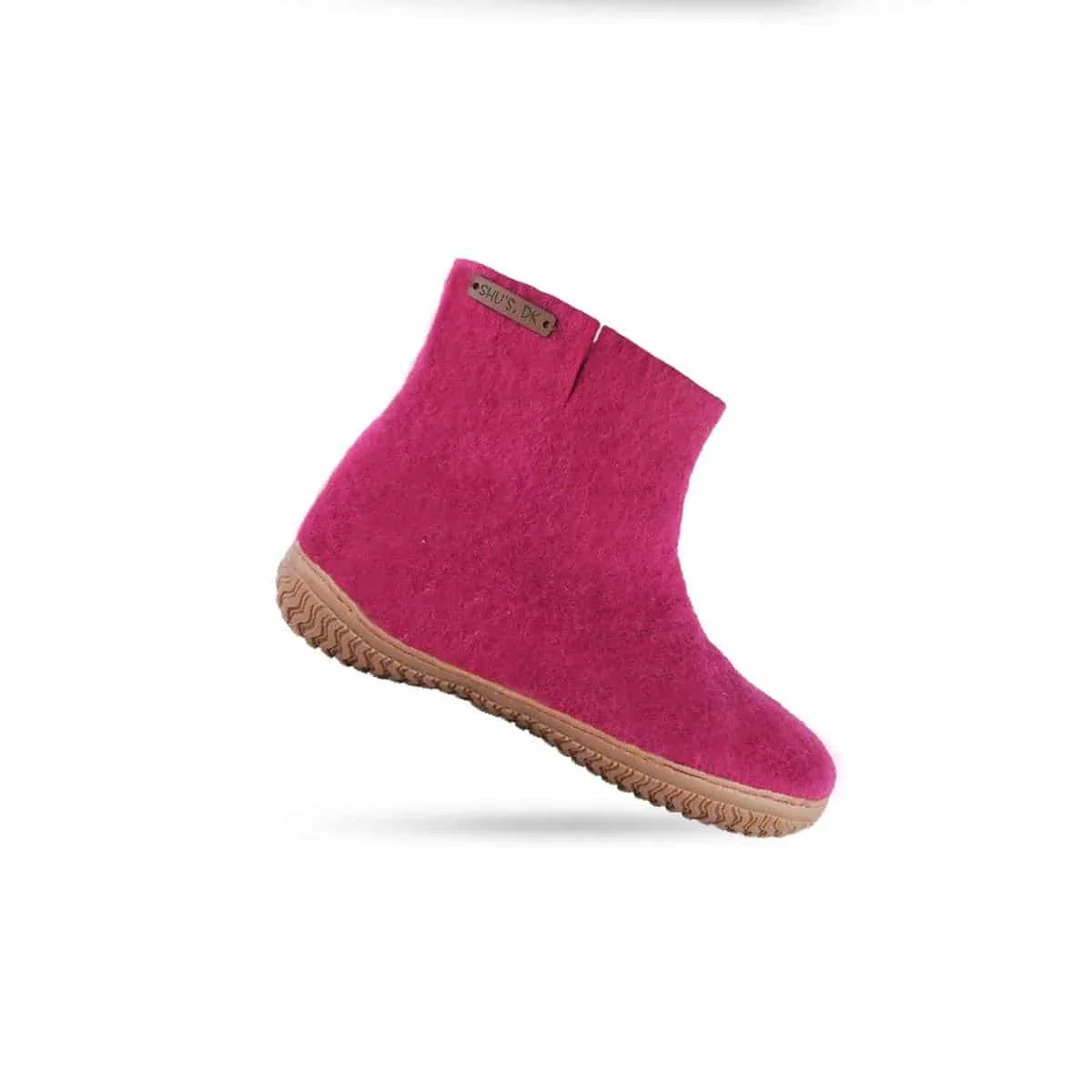 Uldstøvle (100% ren uld) m/Gummisål - Dansk Design fra SHUS