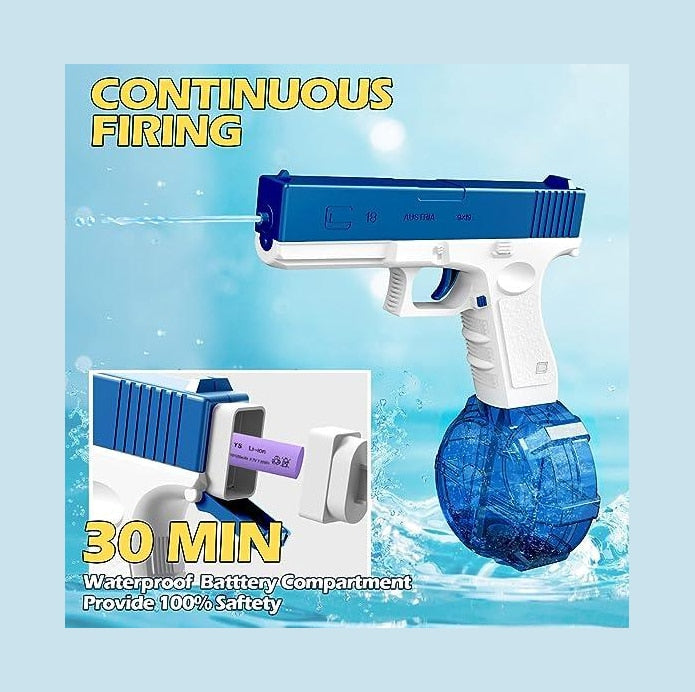 Elektrisk Vannpistol - Glock 434cc Pro Blue