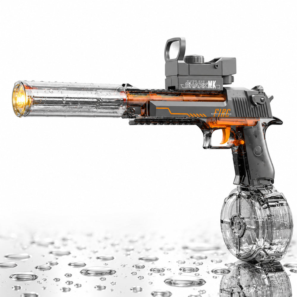 Vannpistol – elektrisk med kult LED-lys