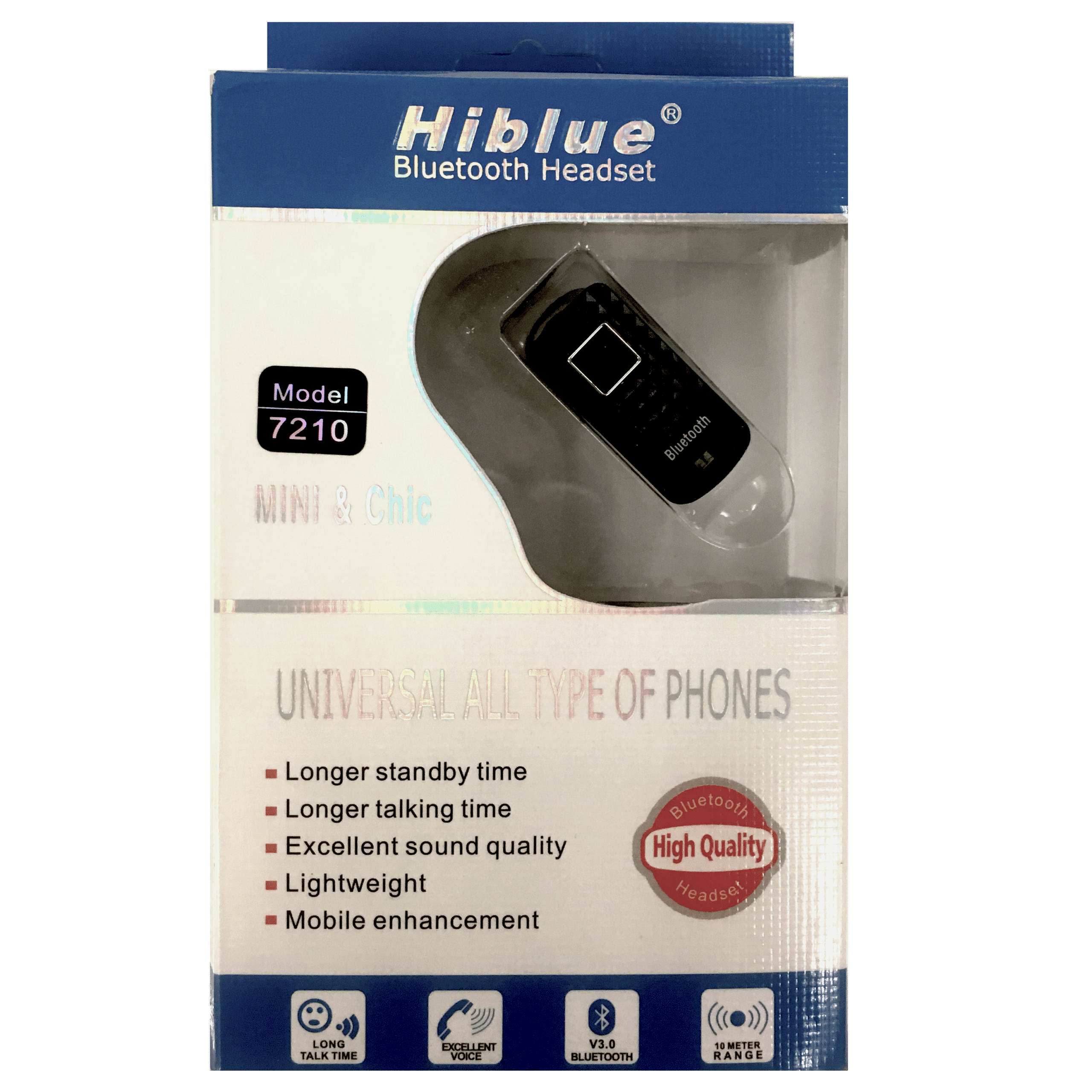 Bluetooth Headset - Universal til alle telefoner