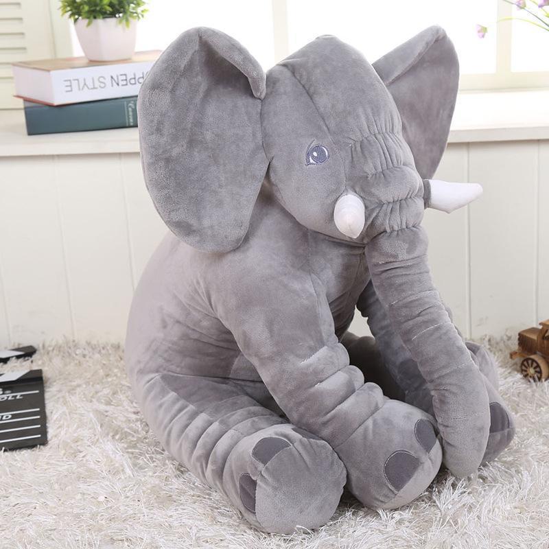 Elefantpute til barn 60 cm. (stor kosebamse)