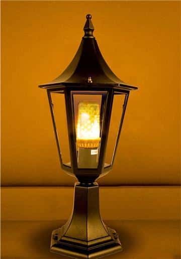 LED flamme pære