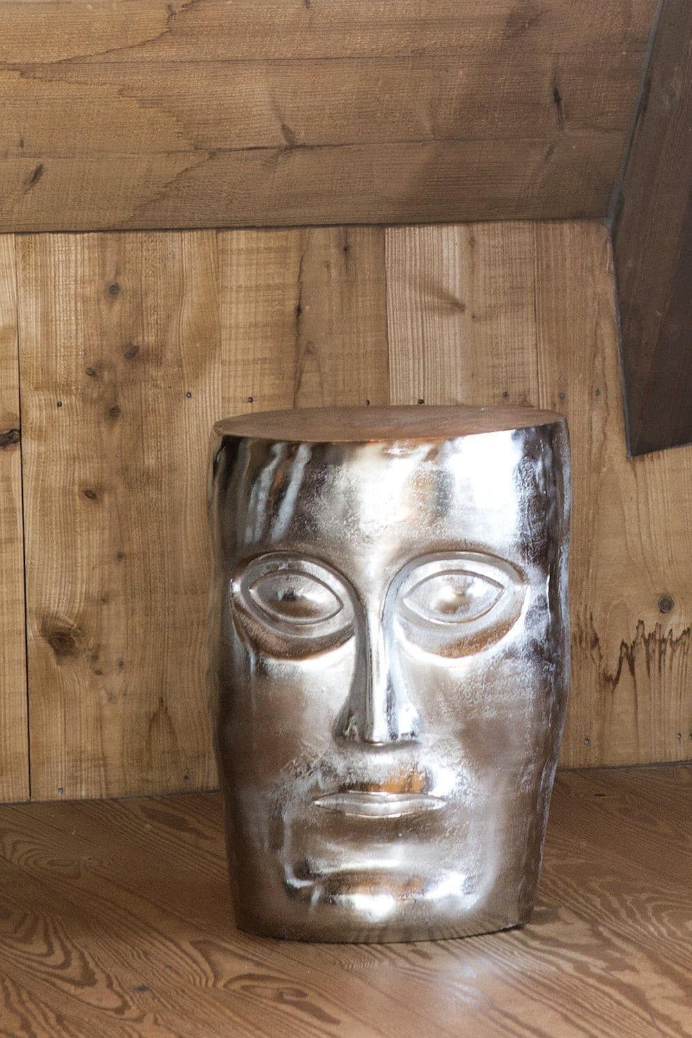 Flot aluminiums figur/skammel (head)