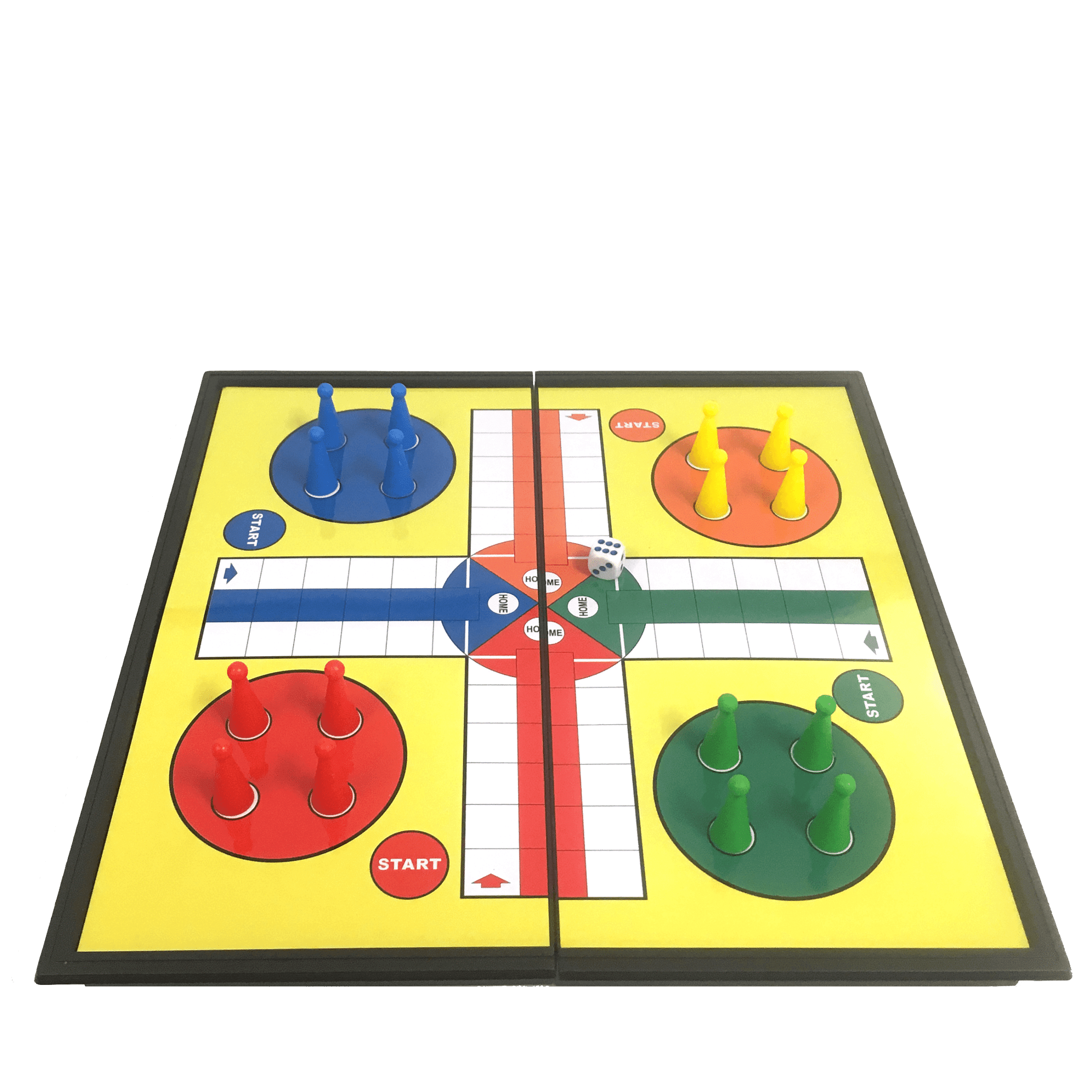 Ludo Reisespill – med magnetbrikker