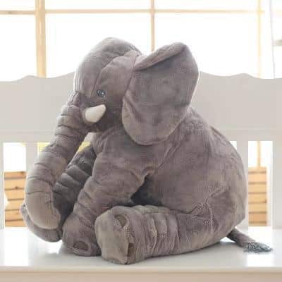 Elefantpute til barn 60 cm. (stor kosebamse)