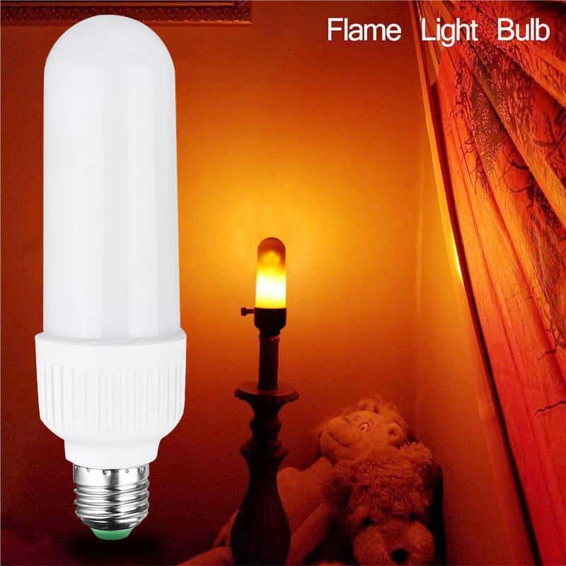 LED flamme pære