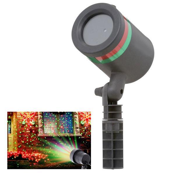 Star shower lysshow - laserprojektor med stjernelys