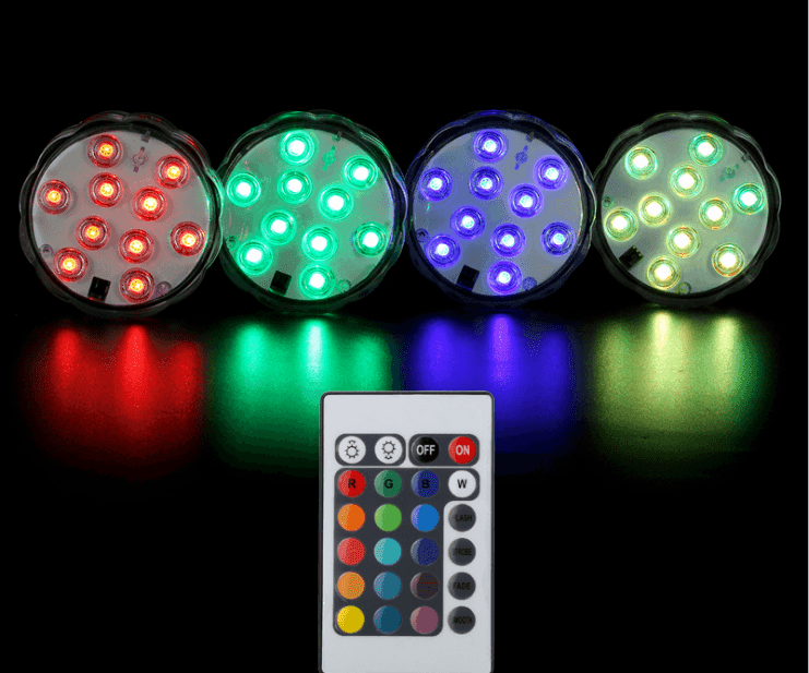 Bordskåner med LED-lys (vandtæt)