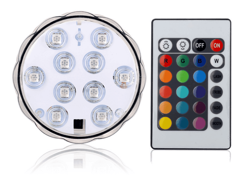 Bordskåner med LED-lys (vandtæt)