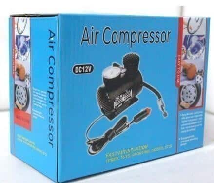 Mini luftkompressor (12V til bil)