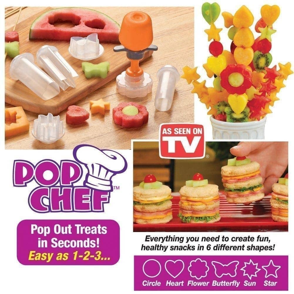 Pop Chef - Frugt og Mad former