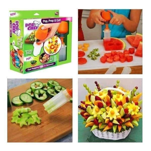 Pop Chef - Frugt og Mad former