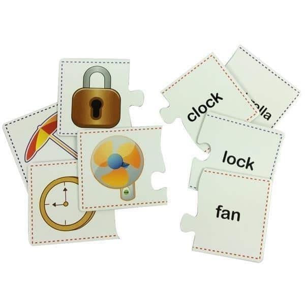 Puslespil til børn der skal lære engelsk på en sjov måde