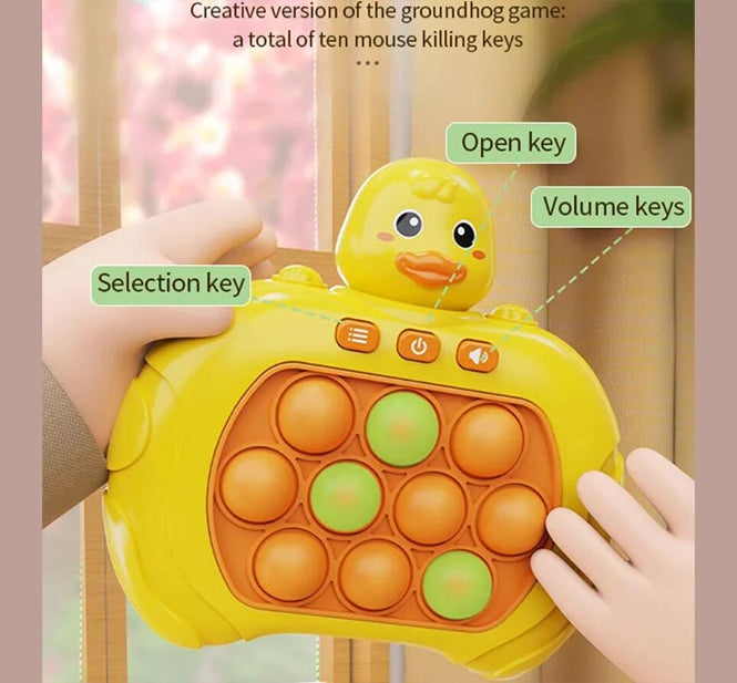 Quick Push Pop It Spill - mange farger og modeller -