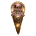 Retro Skilt HAND DRIPPED med lys