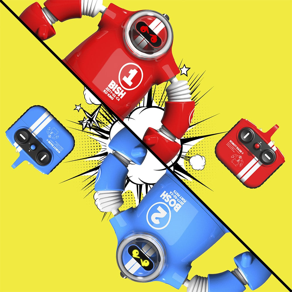 Robo Rage – Multiplayer-Roboter med LED-lys og lydeffekter