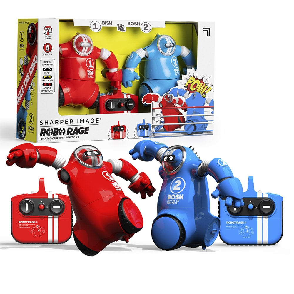 Robo Rage – Multiplayer-Roboter med LED-lys og lydeffekter