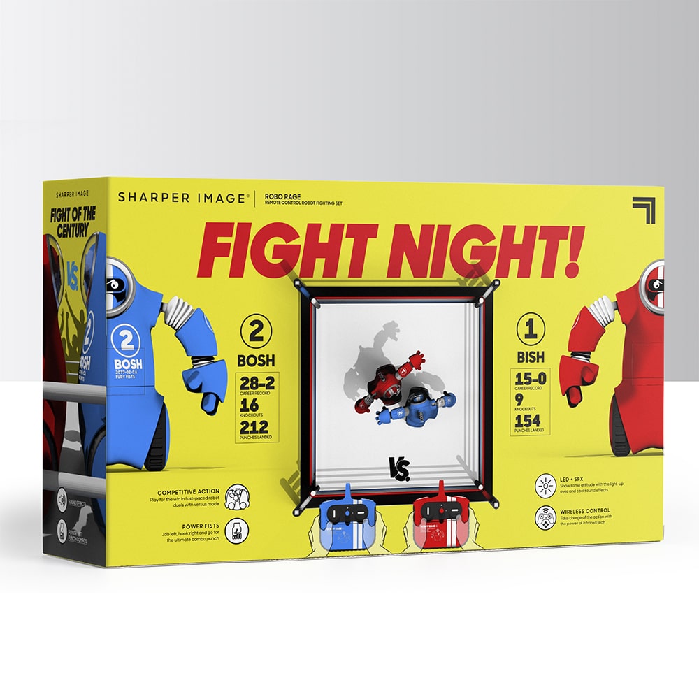 Robo Rage – Multiplayer-Roboter med LED-lys og lydeffekter