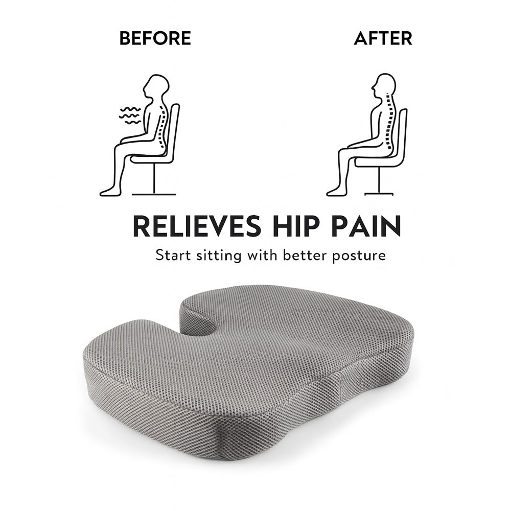 Ergonomisk Memory Foam Sittepute