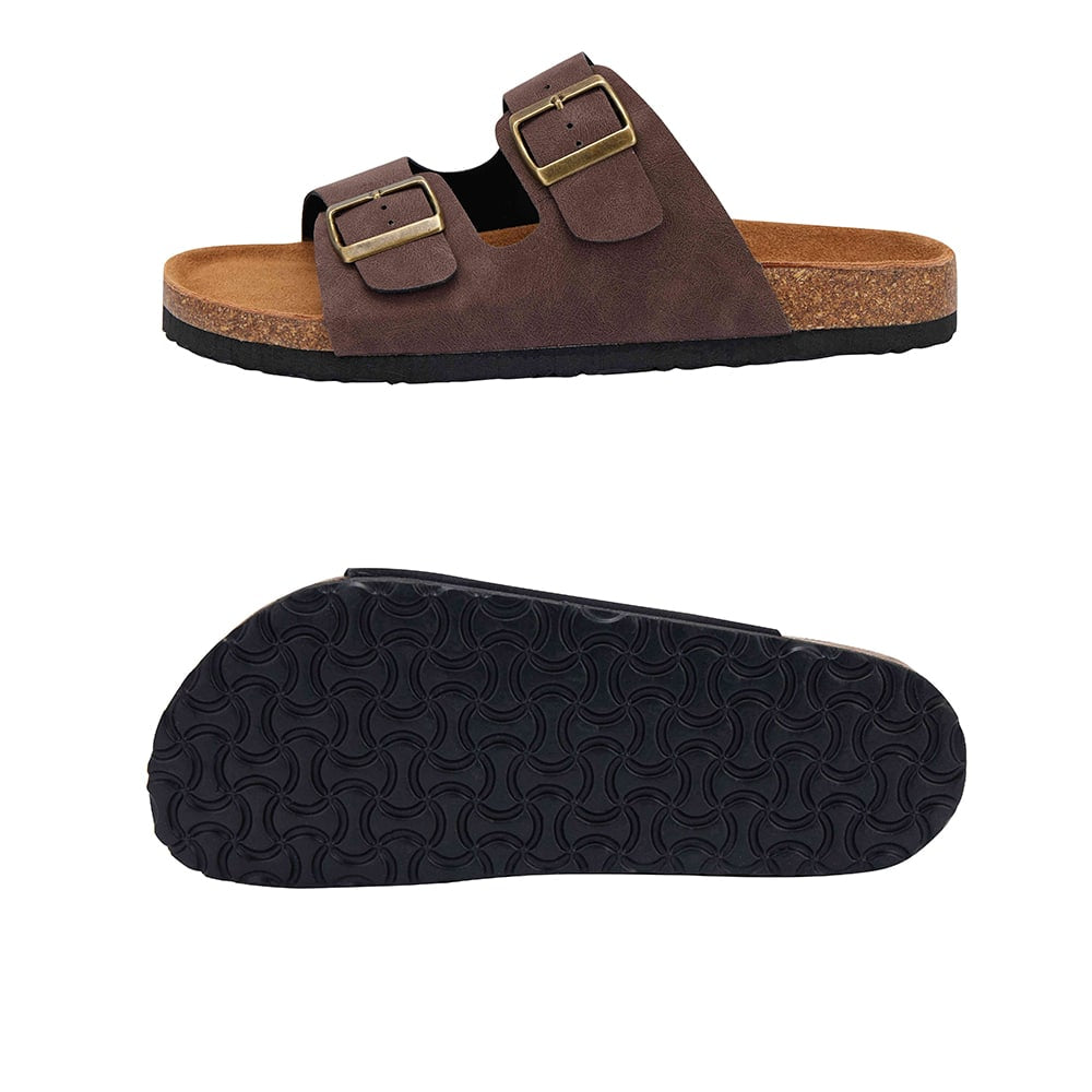 Klassiske sandaler for menn - brune -
