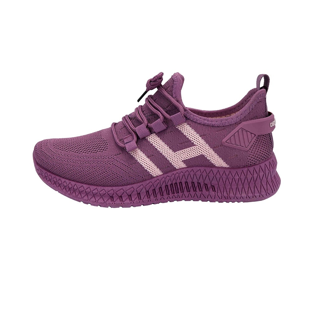 Løpesko/Sneakers for kvinner, pustende og med optimal støtdemping - lilla -