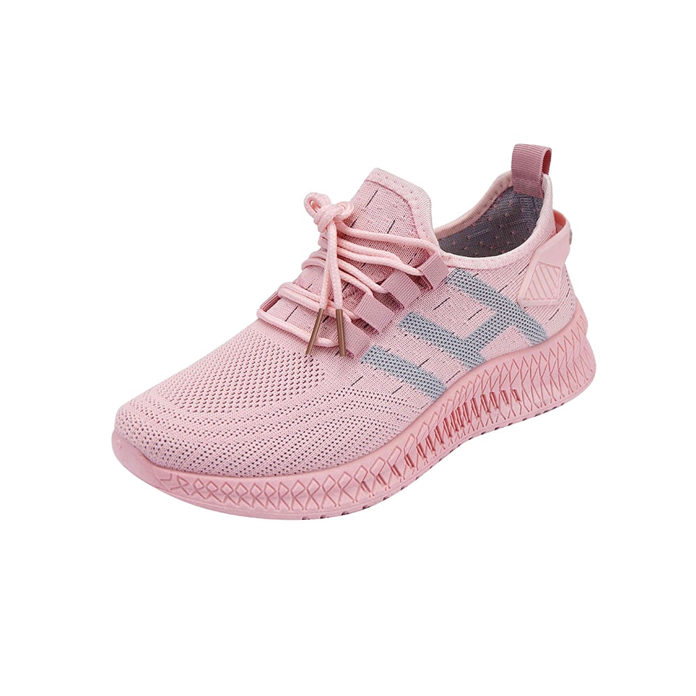Løpesko/Sneakers for kvinner, pustende og med optimal støtdemping - rosa -