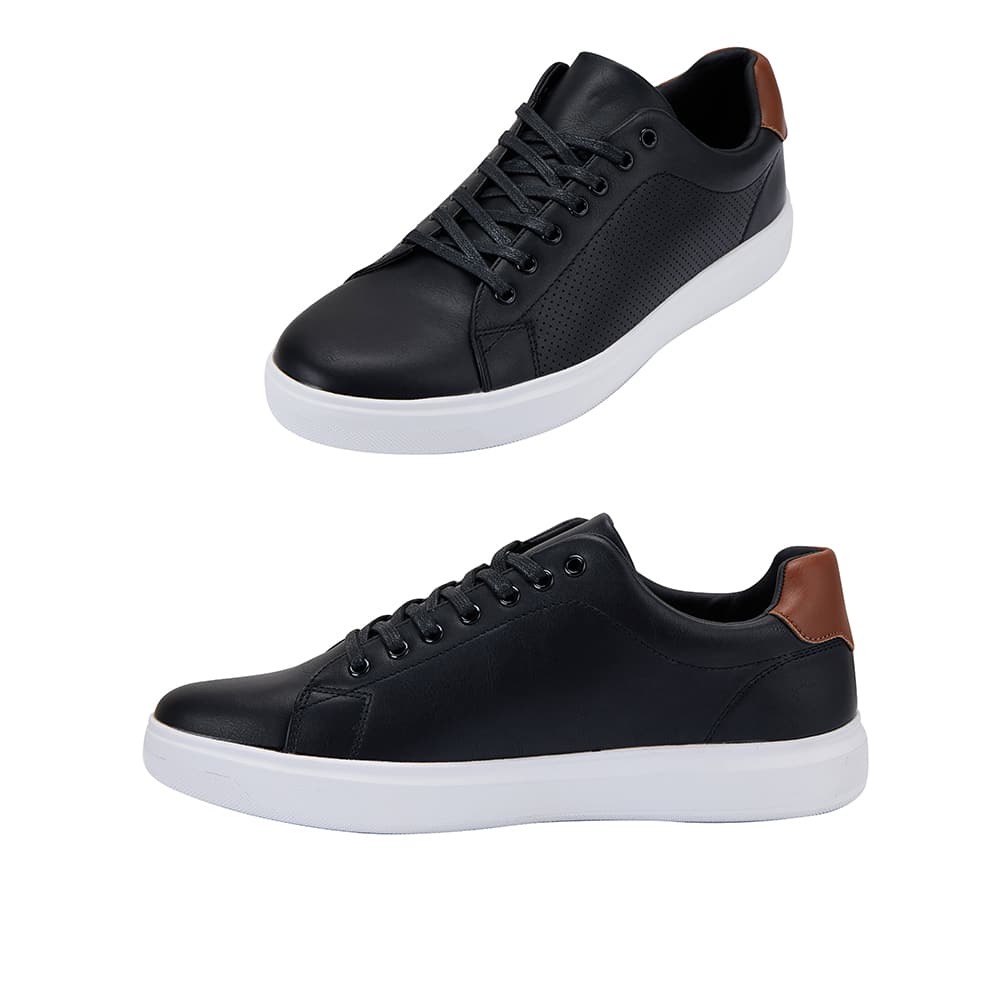 Sneakers for menn, svarte