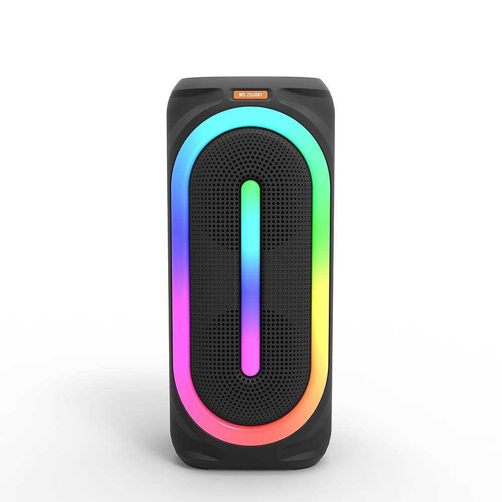 Bluetooth-høyttaler med RGB-lys, FM-radio og mikrofon